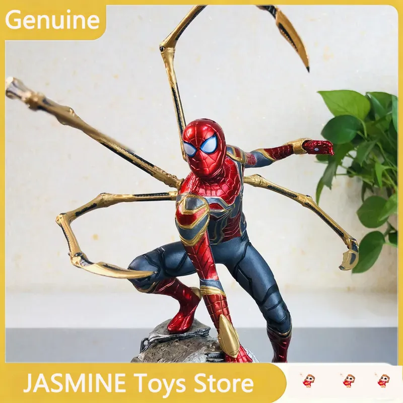 Anime Merchandise For Men - Figur Aksi Spiderman 17Cm Koleksi Patung