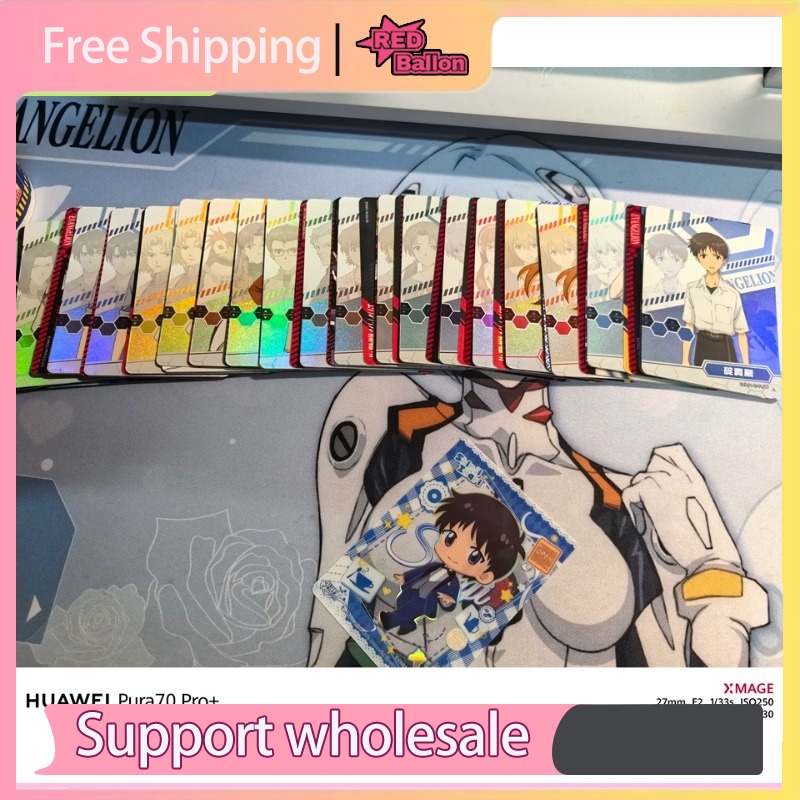 Evangelion Anime Merchandise - Kartu Koleksi Anime EVA Asli oleh