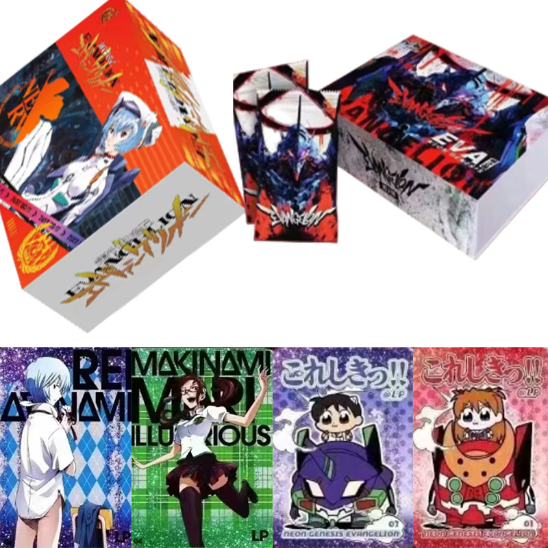 Evangelion Anime Merchandise - Kartu Koleksi Edisi Terbatas KAYOU Neon
