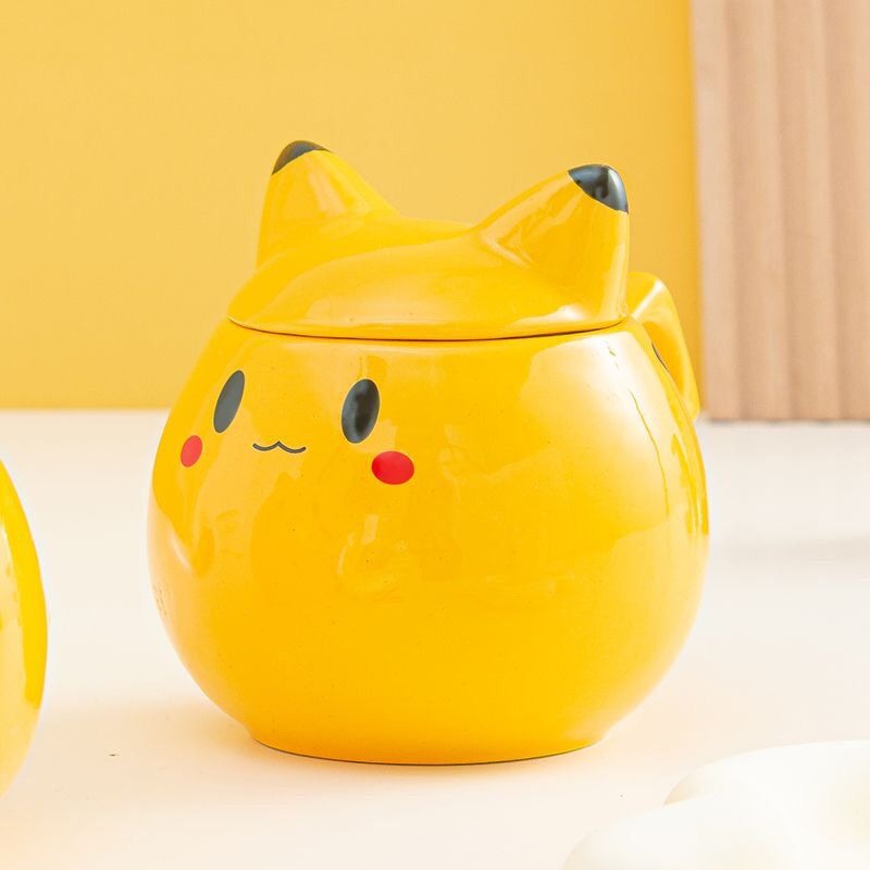 Anime Merchandise Mugs - Mug Keramik Pikachu Kreatif 360ML, Figur