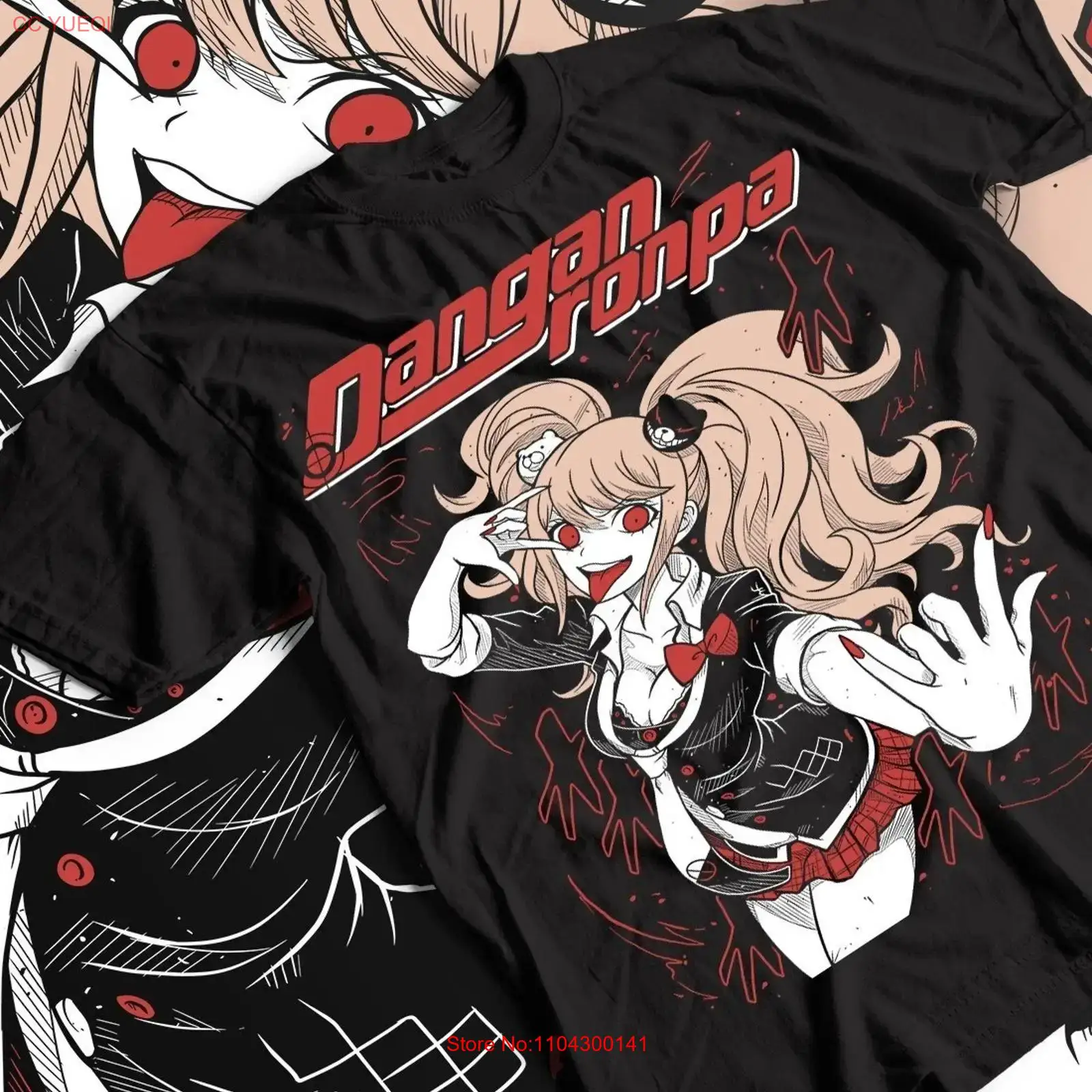 Anime Themed Merchandise - Kaos Anime Junko Enoshima Danganronpa Lucu