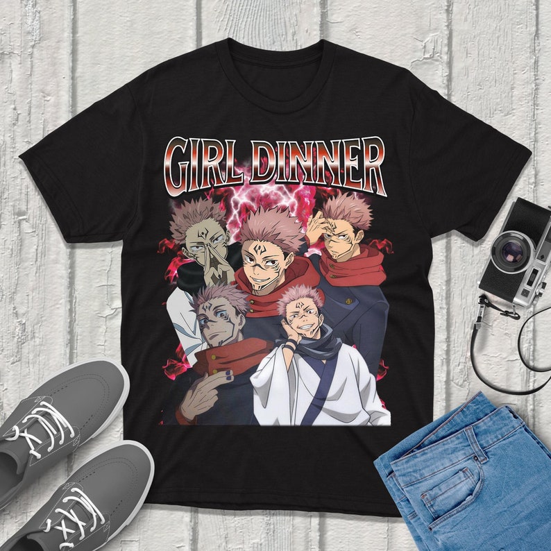 Anime Merchandise For Men - Kaus Sukuna Jujitsu-Kaisen Pakaian Jalanan Pakaian