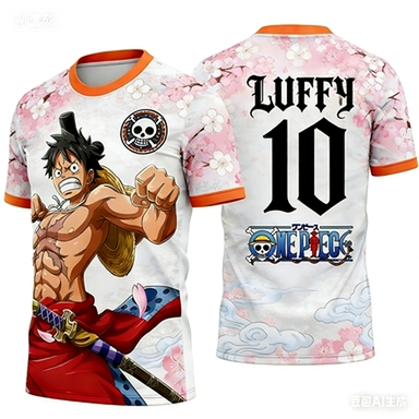 Anime Themed Merchandise - Jersey Latihan Motif Anime 2026 Bahan