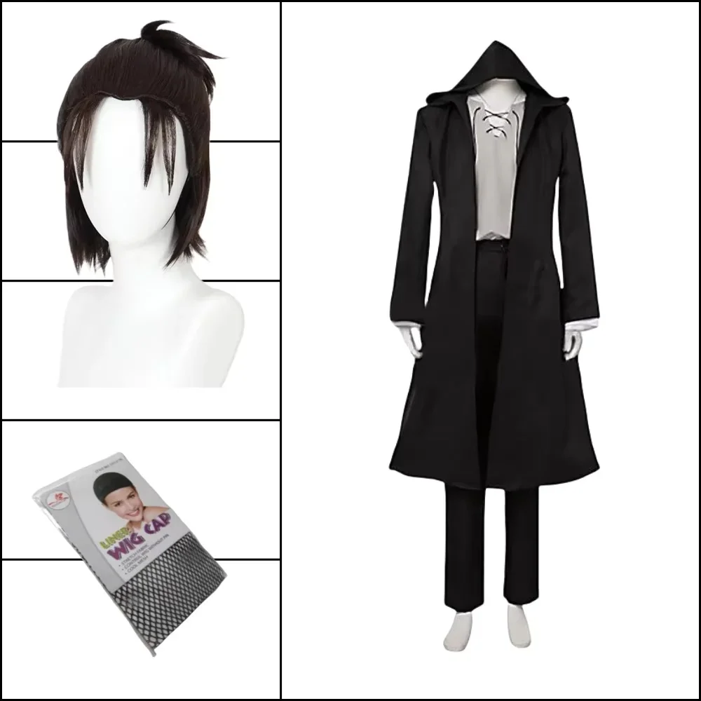 Anime Themed Merchandise - Kostum Cosplay Eren Jaeger 2026, Kostum