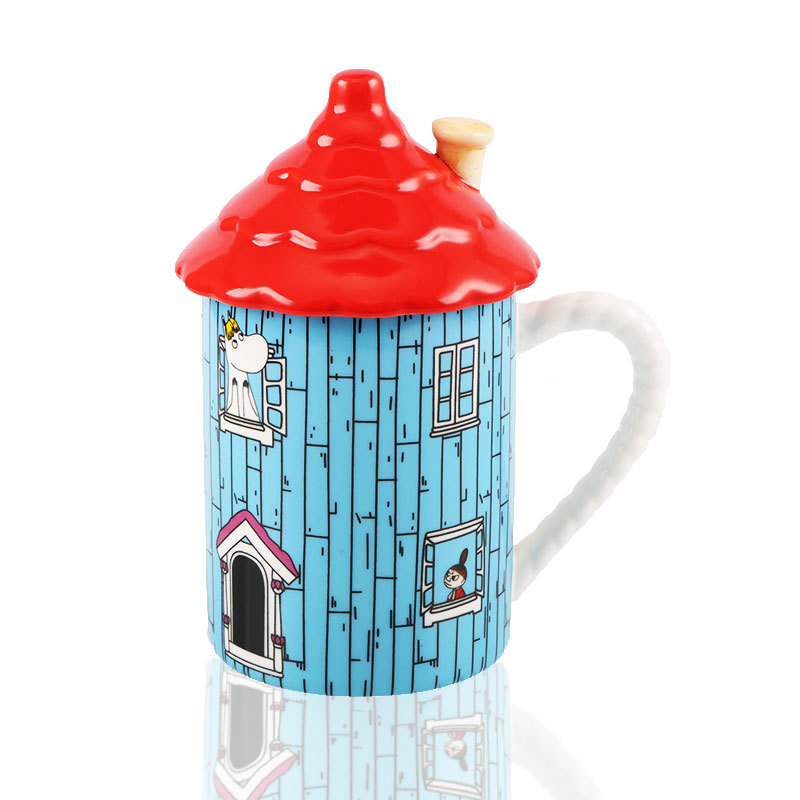 Anime Merchandise Mugs - 401-500ml Mug Keramik Rumah Moomin Figur