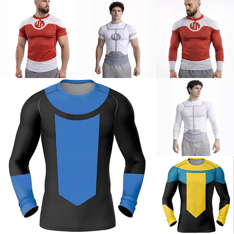 Anime Themed Merchandise - Kaus Gym Selam Rash Guard Cosplay