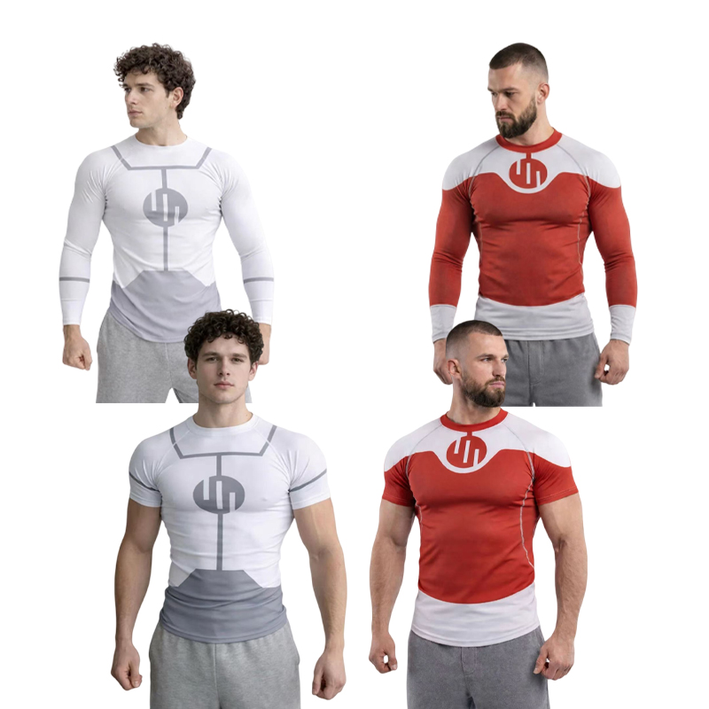 Anime Themed Merchandise - Kaos Rash Guard Cosplay Invincible untuk