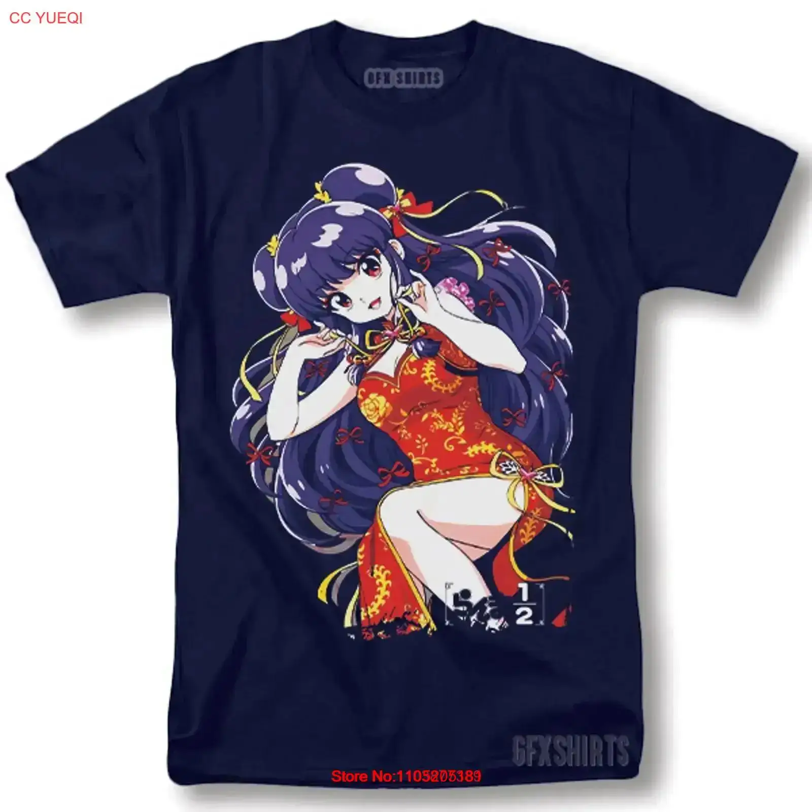 Anime Themed Merchandise - Kaos Ranma 1/2 Anime Manga Shampoo
