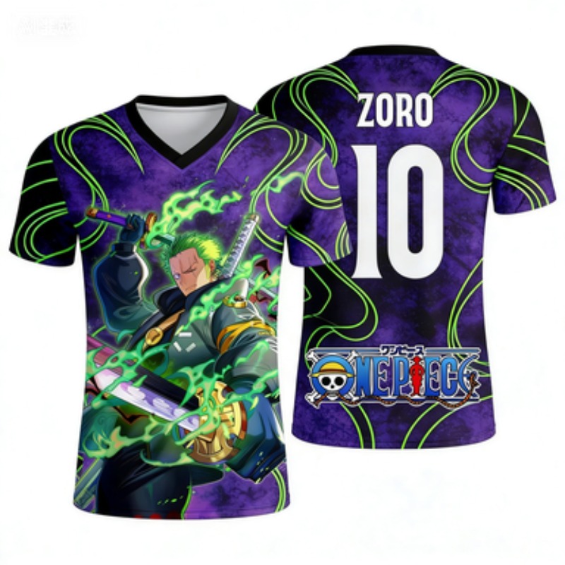 Anime Themed Merchandise - Kaos Olahraga Sepak Bola Anime Musim
