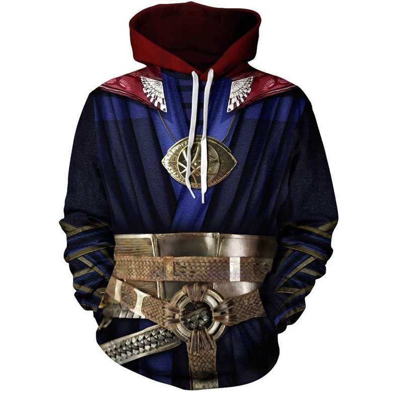 Anime Merchandise For Men - Hoodie Animasi 3D Doctor Strange, Merchandise