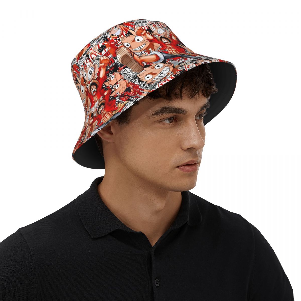 Anime Merchandise For Men - Topi Ember Anime One Piece Luffy,
