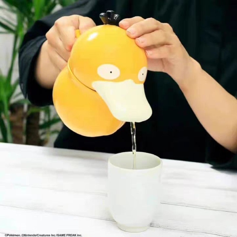 Anime Merchandise Mugs - Mug Keramik Pokemon Psyduck, Figur Aksi