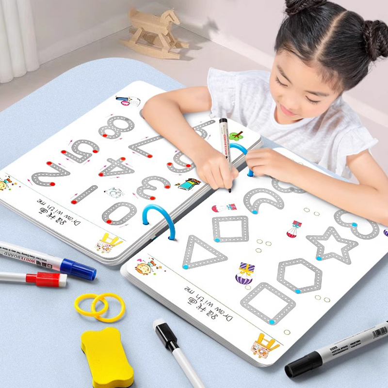 Art Book Illustration - Set Buku Latihan Ajaib 32 Halaman