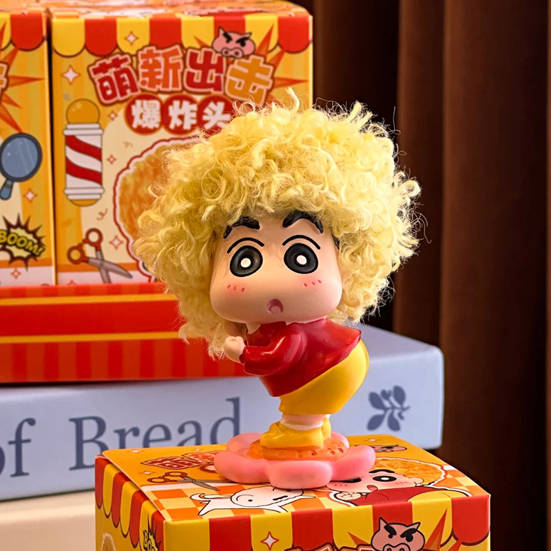 Figurine Blind Box Afro Crayon - Anime Merchandise For Men ulasan dan harga