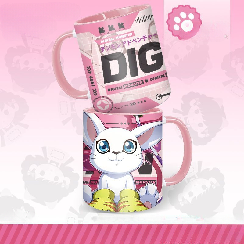 Digimon Karakter Anime Barang  - Anime Merchandise Mugs ulasan dan harga