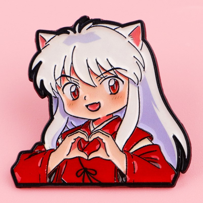 Pin Enamel Bentuk Hati Karakte - Enamel Pin Set ulasan dan harga