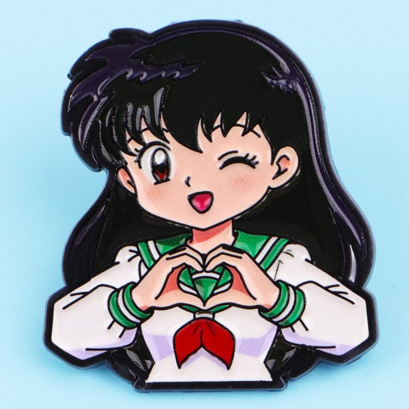 Pin Enamel Bentuk Hati Karakte - Enamel Pin Set ulasan dan harga