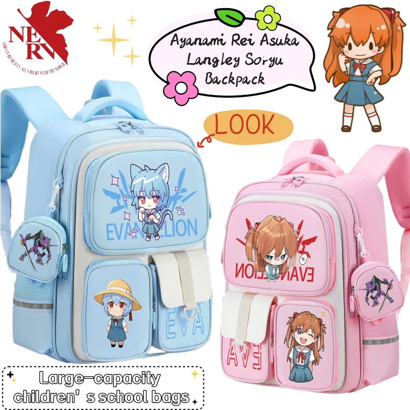 EVA Ayanami Rei Asuka Langley  - Evangelion Anime Merchandise ulasan dan harga