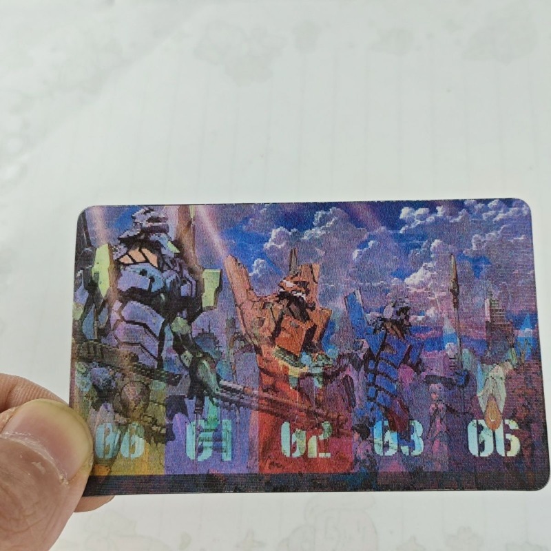 Kartu EVA Shinji Rei Asuka Lan - Evangelion Anime Merchandise ulasan dan harga
