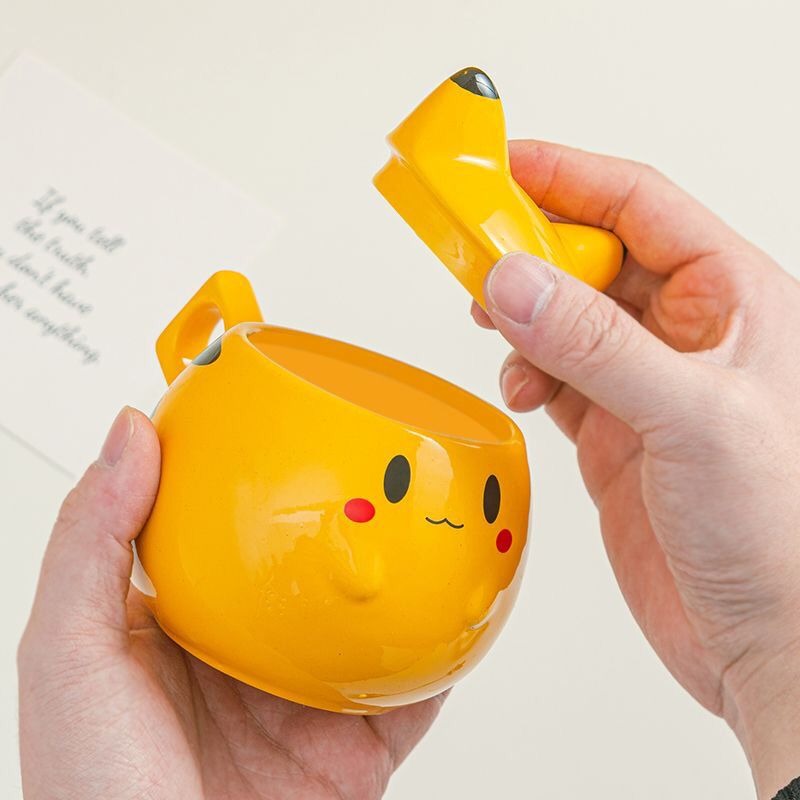 Mug Keramik Pikachu Kreatif 36 - Anime Merchandise Mugs ulasan dan harga