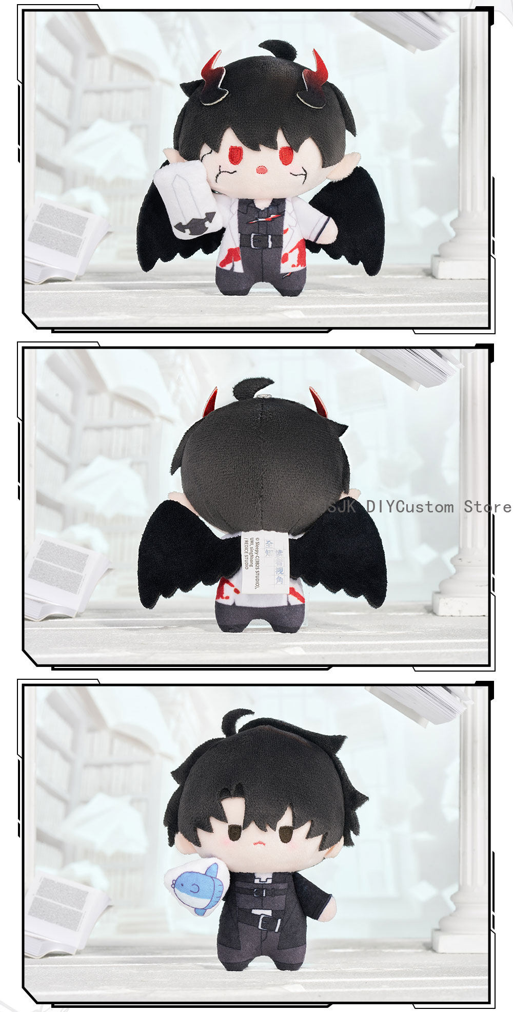 Boneka Plush Mini 10cm Novel O - Plush Doll Anime ulasan dan harga