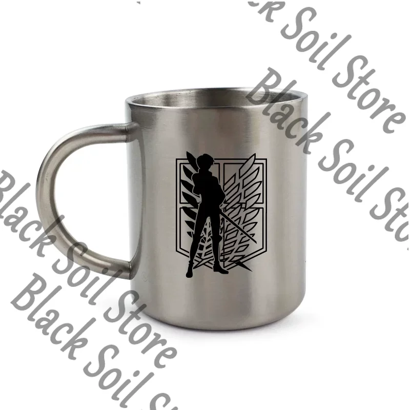 Anime Attack on Titan Levi Ack - Anime Merchandise Mugs ulasan dan harga