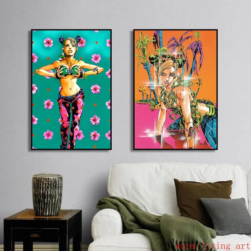 Poster Anime klasik JoJo's Biz - Jojo Anime Merchandise ulasan dan harga