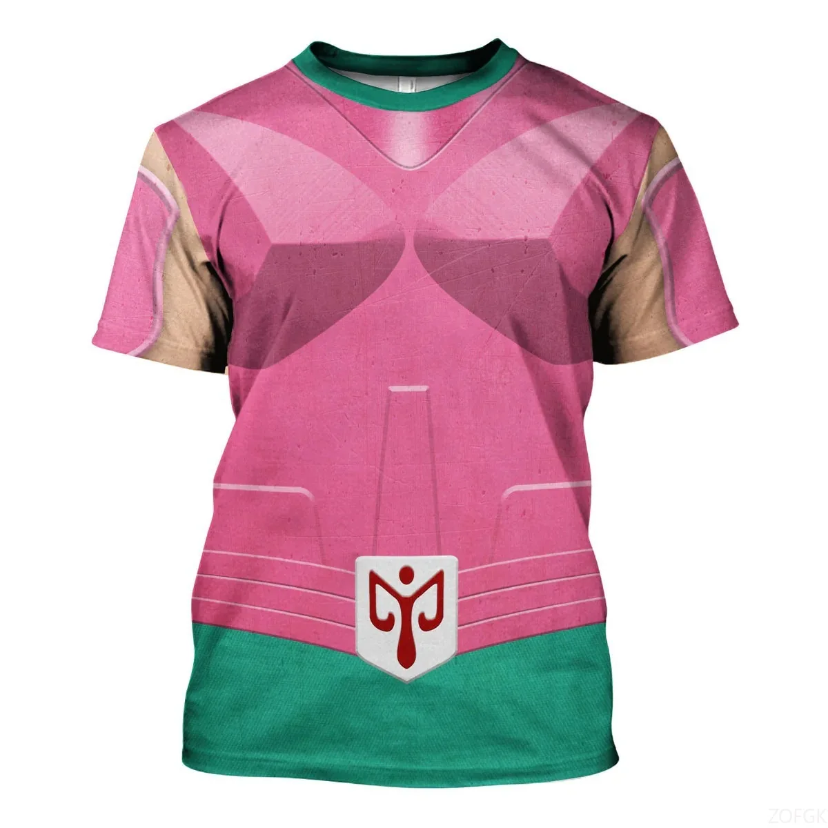Kaus Leher Bulat Nyaman Kasual - Anime Themed Merchandise ulasan dan harga