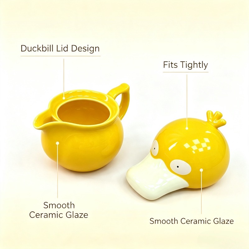 Mug Keramik Rumah Psyduck Krea - Anime Merchandise Mugs ulasan dan harga