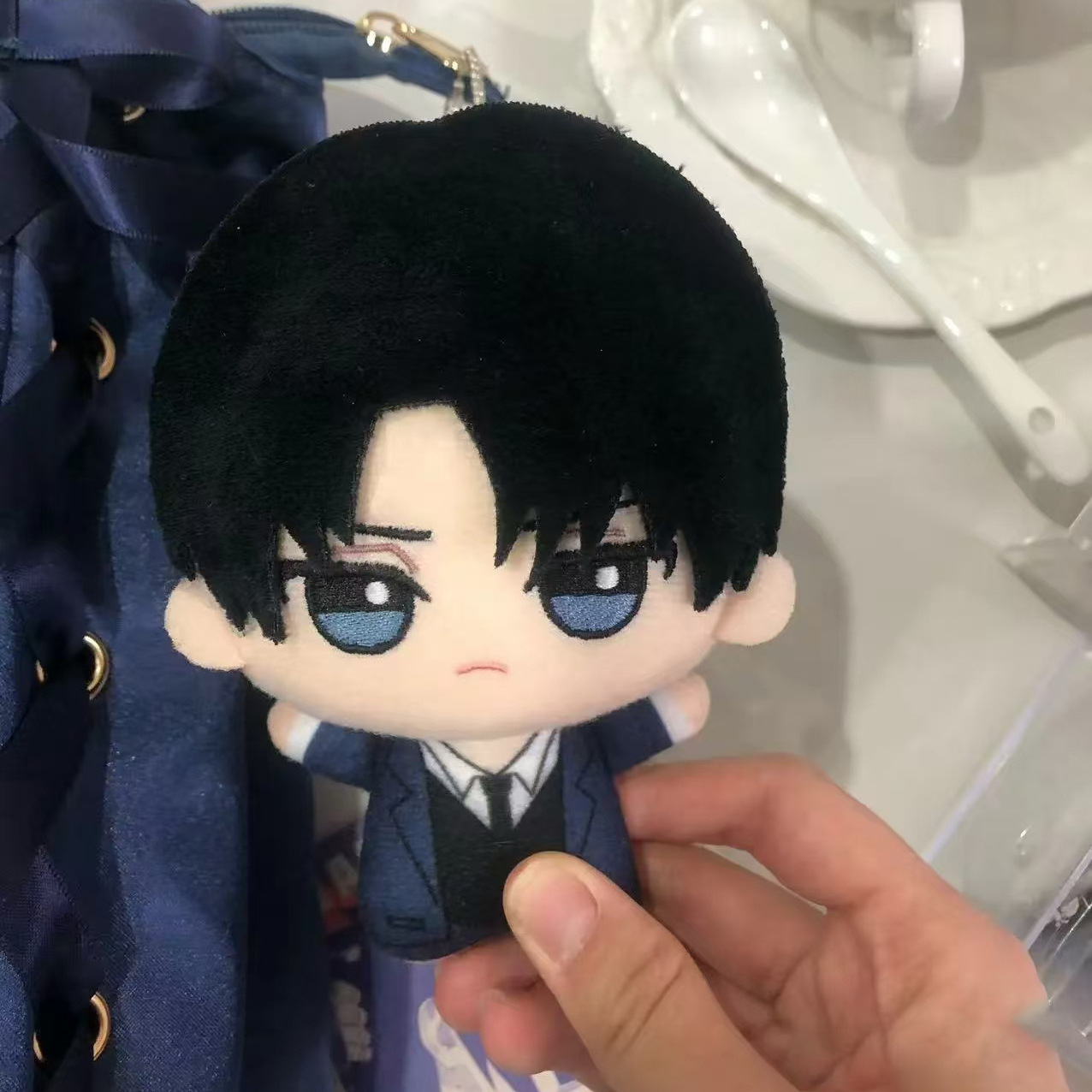 10Cm Levi Ackerman Plushie Fig - Anime Merchandise For Sale ulasan dan harga