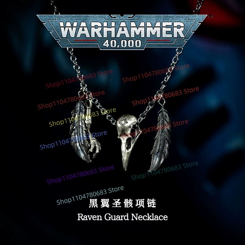 Kalung Raven Guard 40K, Orname - Anime Merchandise For Men ulasan dan harga