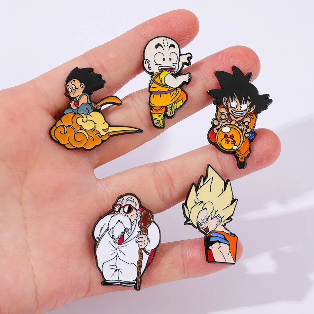 5 Pcs Bros Anime Klasik Popule - Enamel Pin Set ulasan dan harga