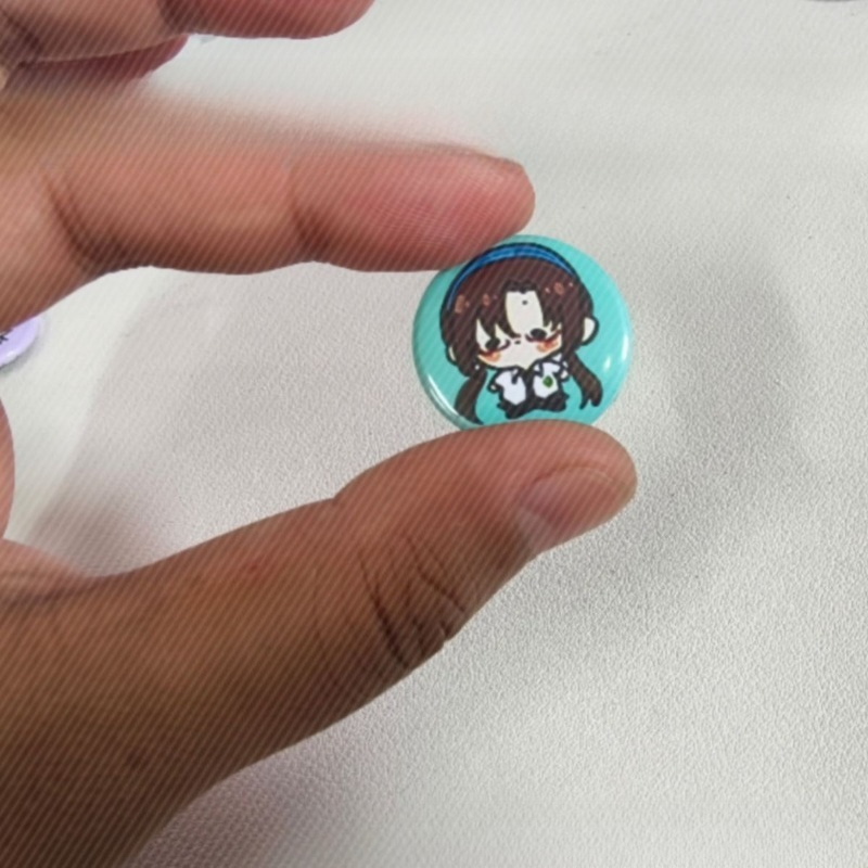 5 Buah Pin Lencana Kancing Luc - Evangelion Anime Merchandise ulasan dan harga