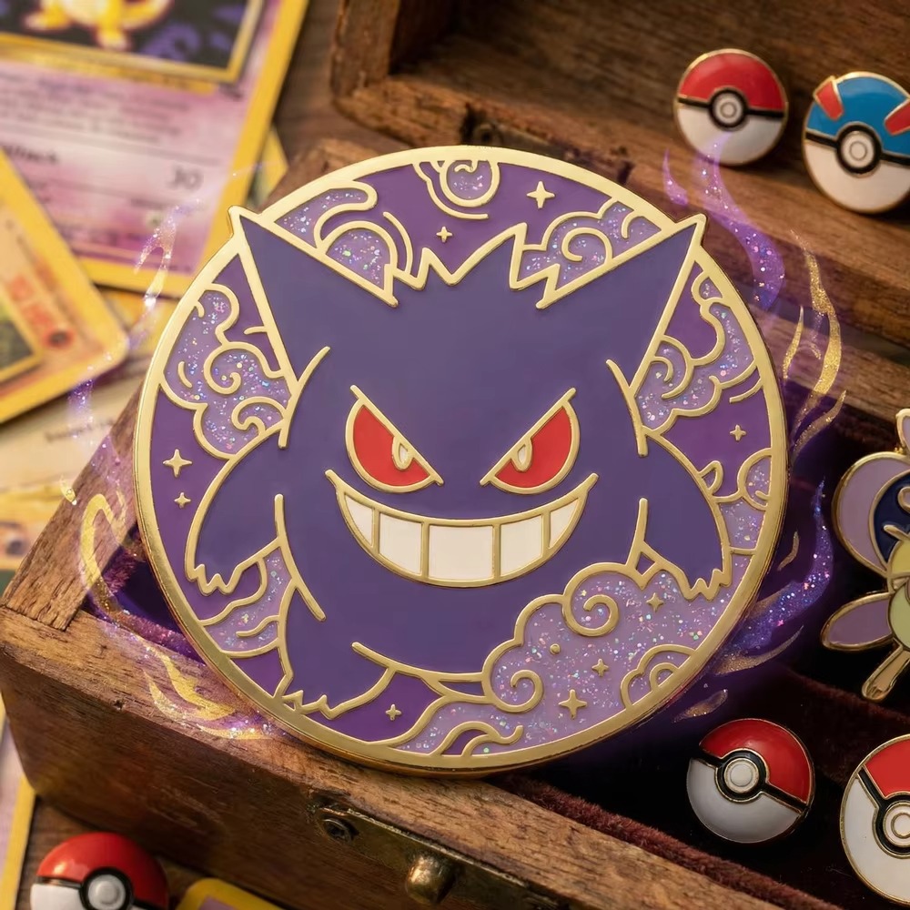 Pin Enamel Keras Pokemon Pin K - Enamel Pin Set ulasan dan harga