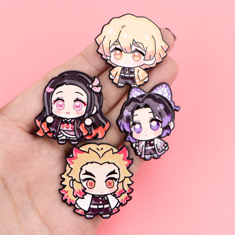 Pin Enamel Karakter Kartun Kim - Enamel Pin Set ulasan dan harga