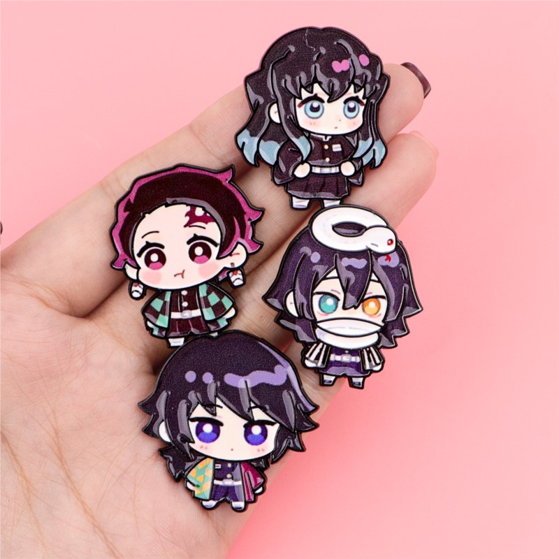 Pin Enamel Karakter Kartun Kim - Enamel Pin Set ulasan dan harga