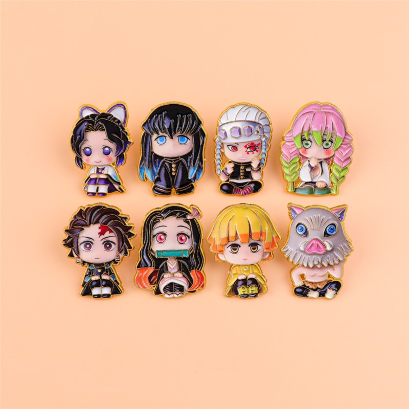 Pin Enamel Karakter Kartun Kim - Enamel Pin Set ulasan dan harga