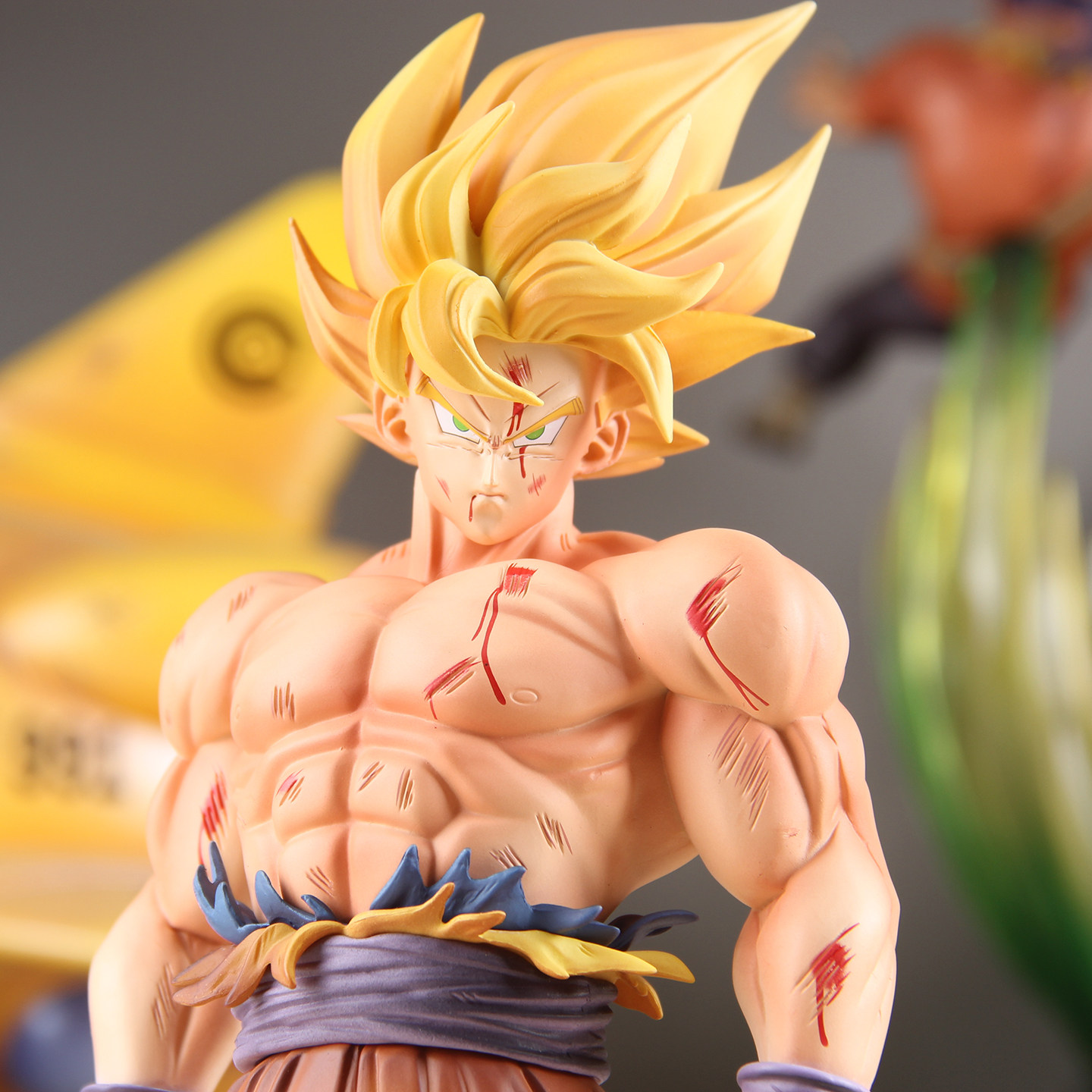 Juann Patung Super Saiyan Goku - Anime Merchandise For Men ulasan dan harga