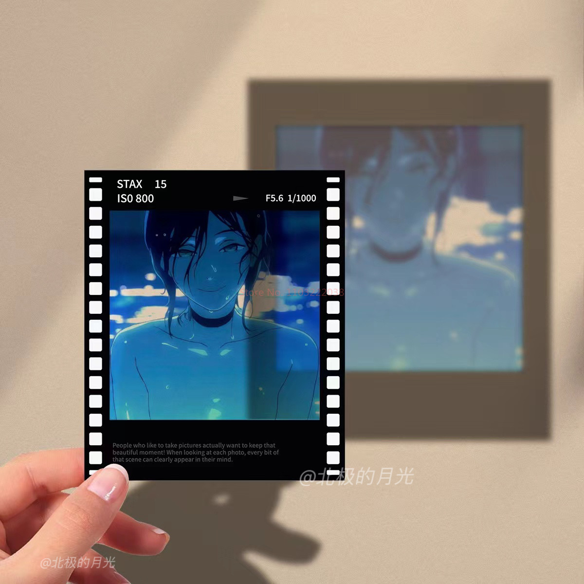 Kartu Film Gaya Polaroid Chain - Anime Merchandise For Men ulasan dan harga