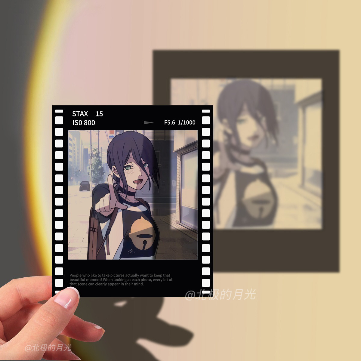 Kartu Film Gaya Polaroid Chain - Anime Merchandise For Men ulasan dan harga