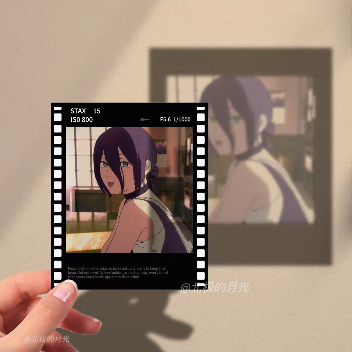 Kartu Film Gaya Polaroid Chain - Anime Merchandise For Men ulasan dan harga