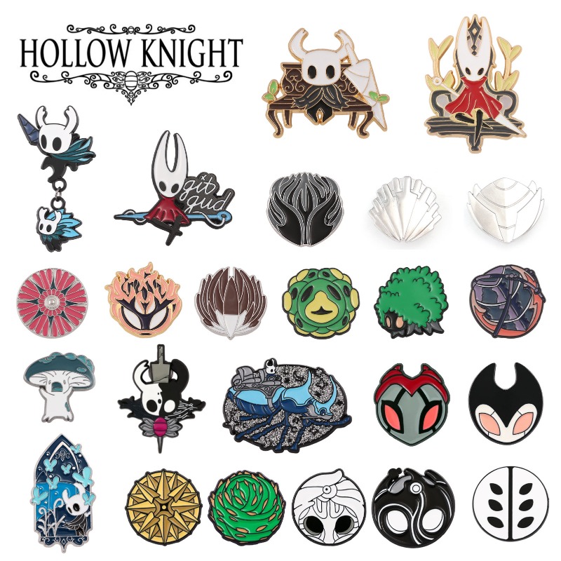 Bros Pin Enamel Hollow Knight  - Enamel Pin Set ulasan dan harga