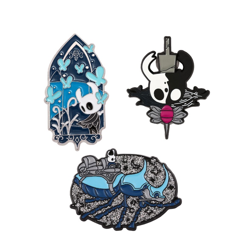 Bros Pin Enamel Hollow Knight  - Enamel Pin Set ulasan dan harga
