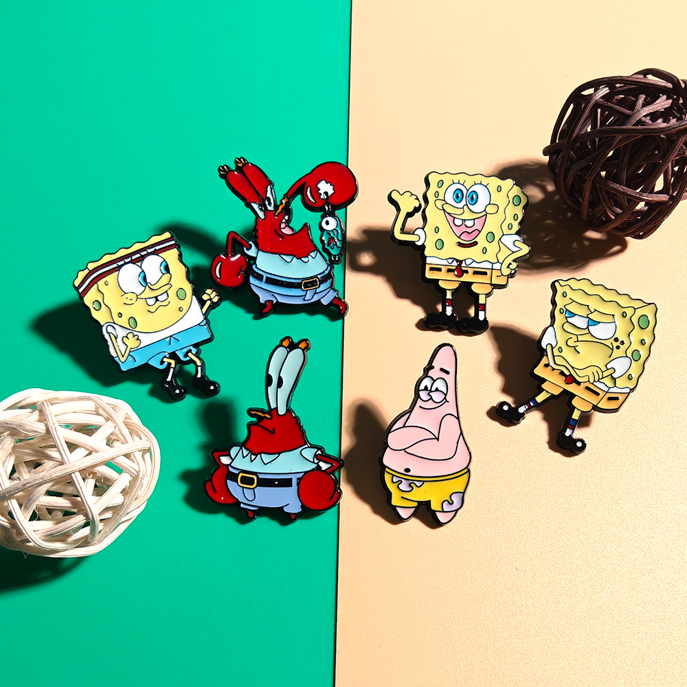 6 Buah Set Bros Kartun Anime S - Enamel Pin Set ulasan dan harga