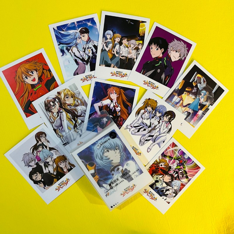 Kartu Lomo Neon Genesis Evange - Evangelion Anime Merchandise ulasan dan harga