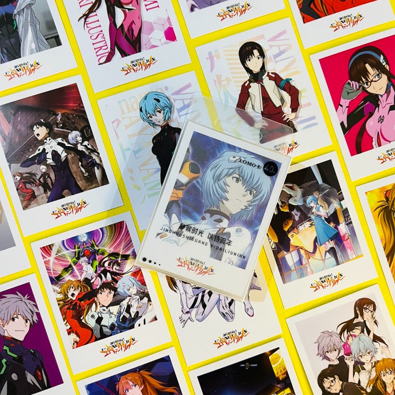 Kartu Lomo Neon Genesis Evange - Evangelion Anime Merchandise ulasan dan harga