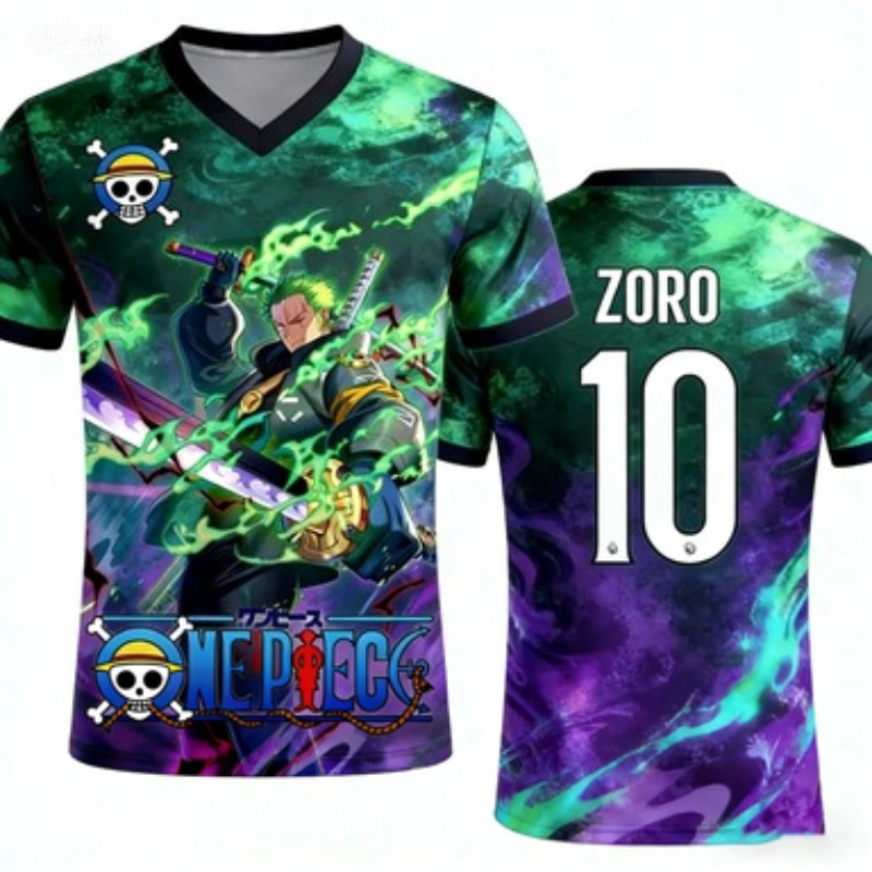 Kaos Olahraga Sepak Bola Anime - Anime Themed Merchandise ulasan dan harga
