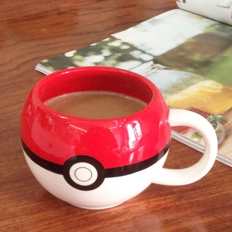 Mug Kopi Keramik Pokemon Poke  - Anime Merchandise Mugs ulasan dan harga