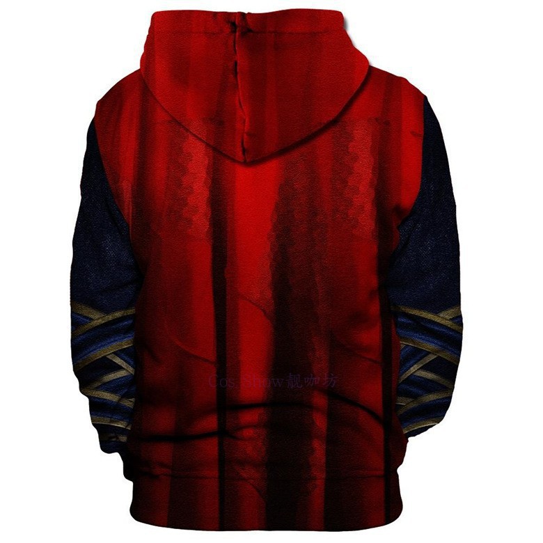 Hoodie Animasi 3D Doctor Stran - Anime Merchandise For Men ulasan dan harga
