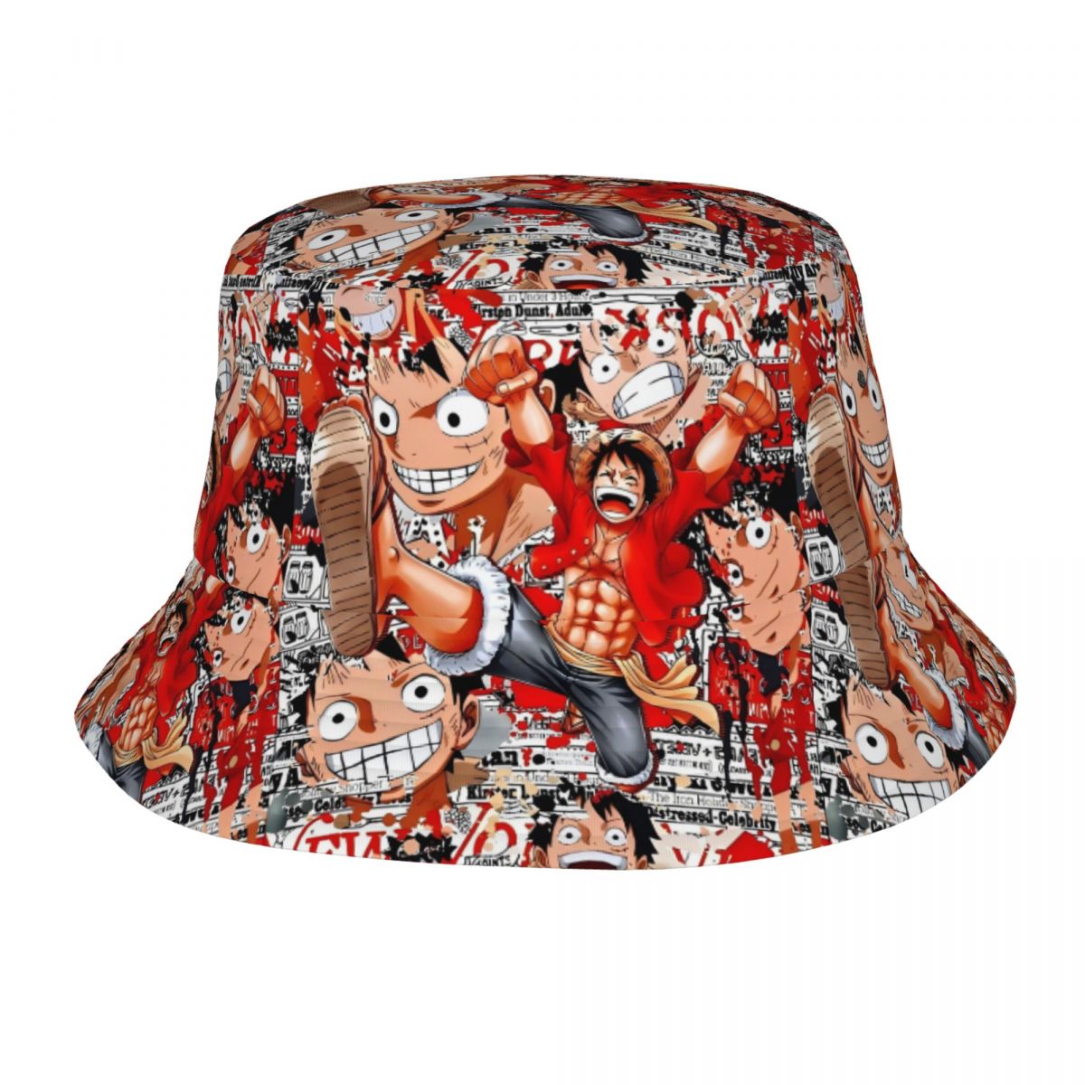 Topi Ember Anime One Piece Luf - Anime Merchandise For Men ulasan dan harga